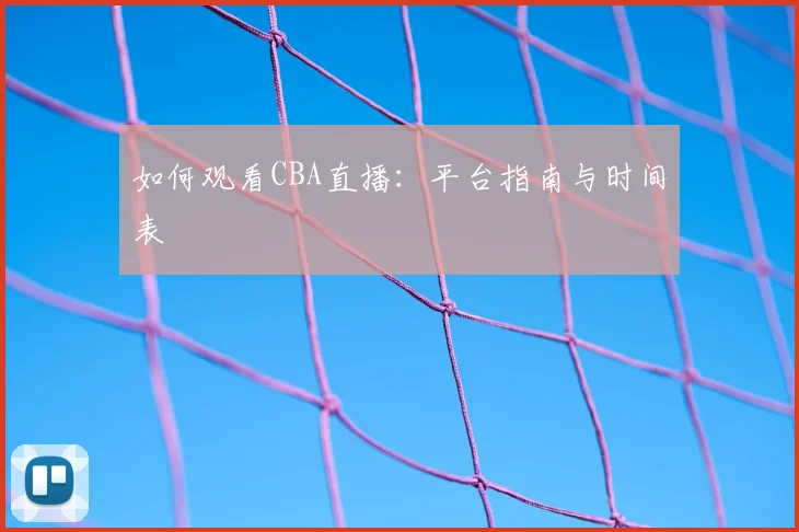 如何观看CBA直播：平台指南与时间表